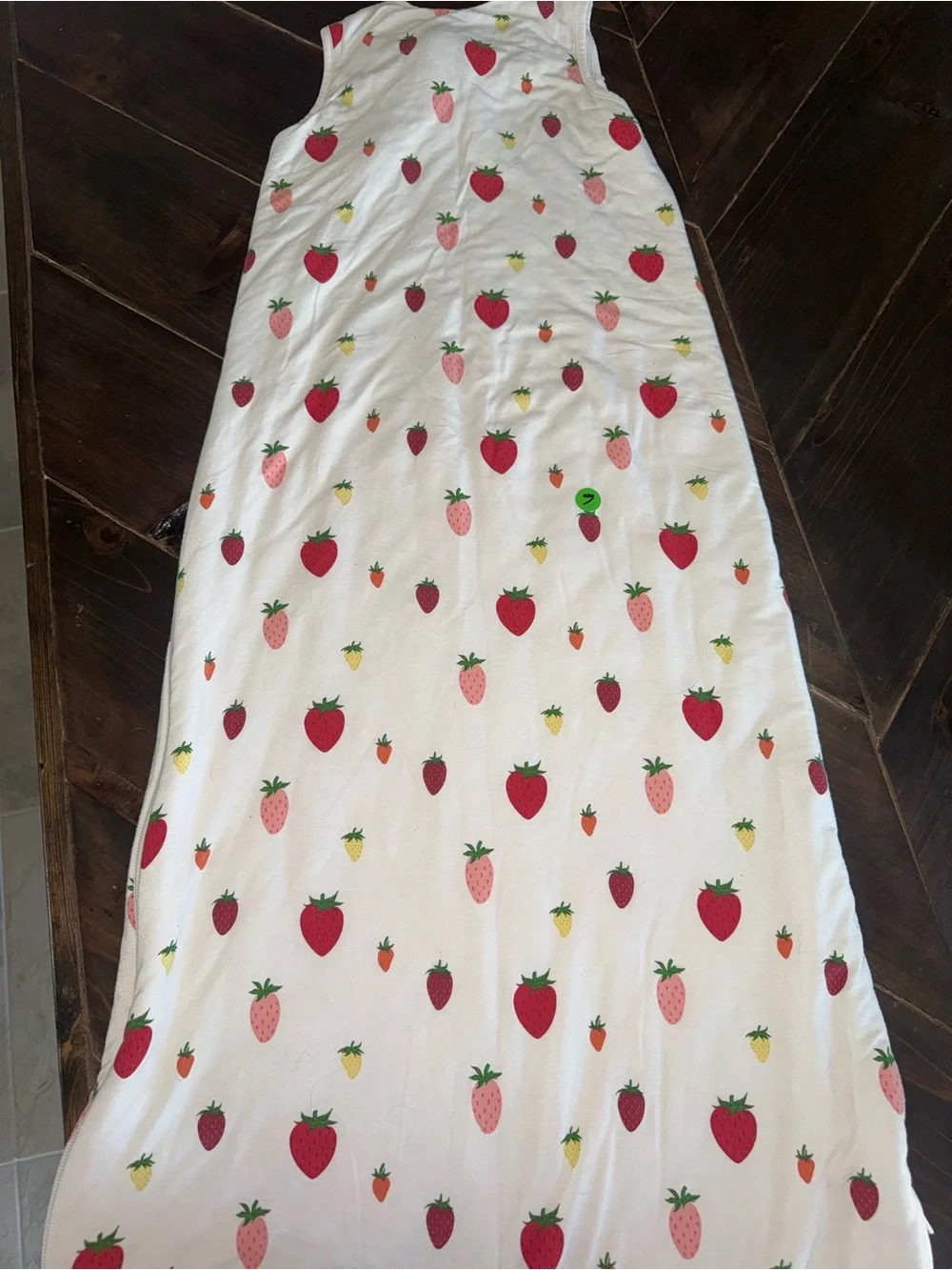 Kyte Baby Bamboo Strawberry Sleep Sack Size Large 1.0 Tog